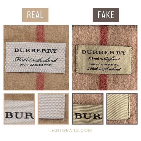 burberry plagiate erkennen|how to spot a Burberry.